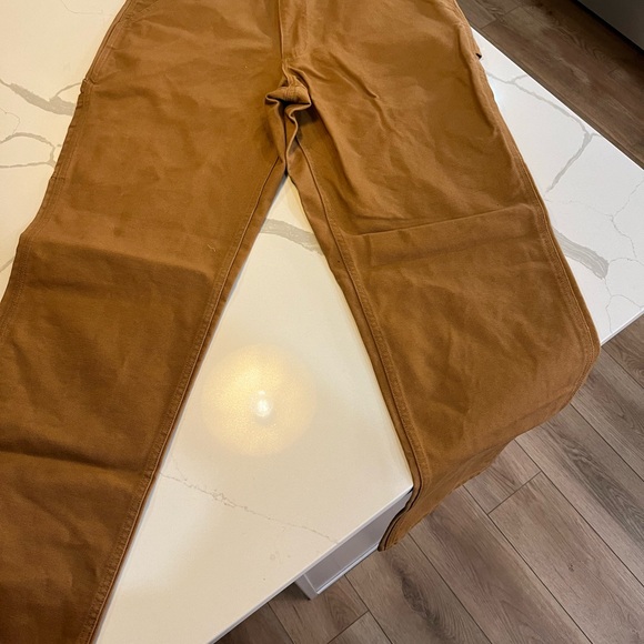 2 Carhartt 33x32 Brown Men’s Utility Work Pant Loose Fit - Picture 3 of 8